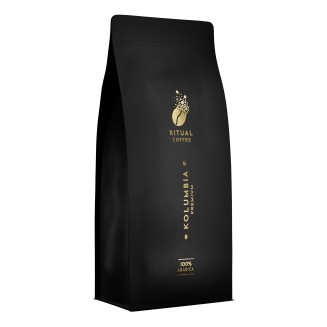 Kawa Kolumbia 1kg – ziarnista 100% arabika, świeżo palona o owocowym aromacie