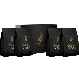 Włoskie Cremo 1kg – Włoska Kawa 100% Arabika 4x250g