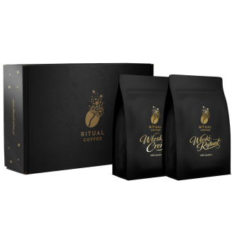 Włoska Kawa 2x250g – Włoski Rytuał & Cremo 100% Arabika