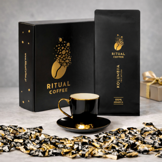 Kawa Kolumbia 1kg – ziarnista 100% arabika, świeżo palona o owocowym aromacie