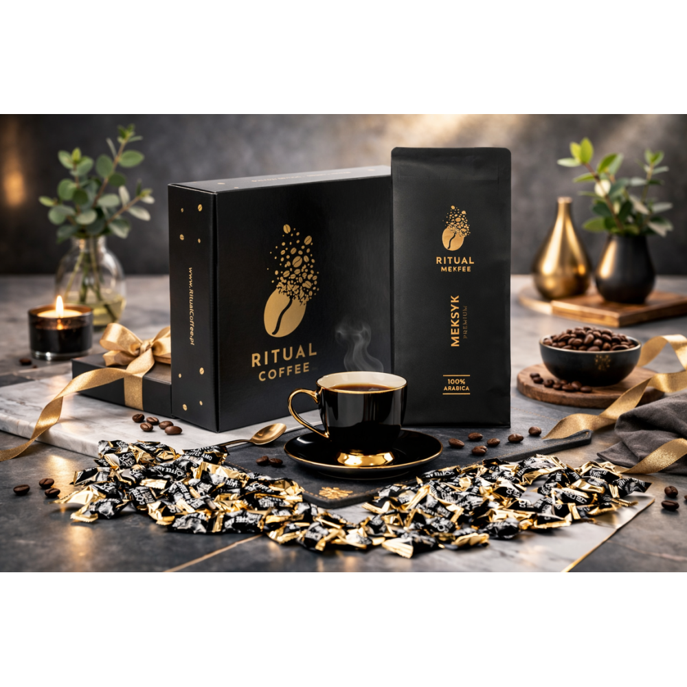 Kawa Meksyk 1kg – ziarnista świeżo palona 100% arabika o czekoladowym profilu