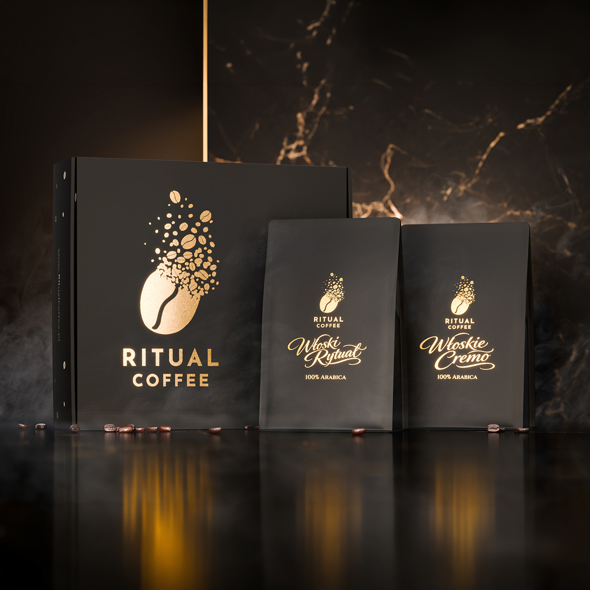 ritual-coffee-zestaw-250g-wloski-rytual-wloskie-cremo kawa ziarnista 2x250g