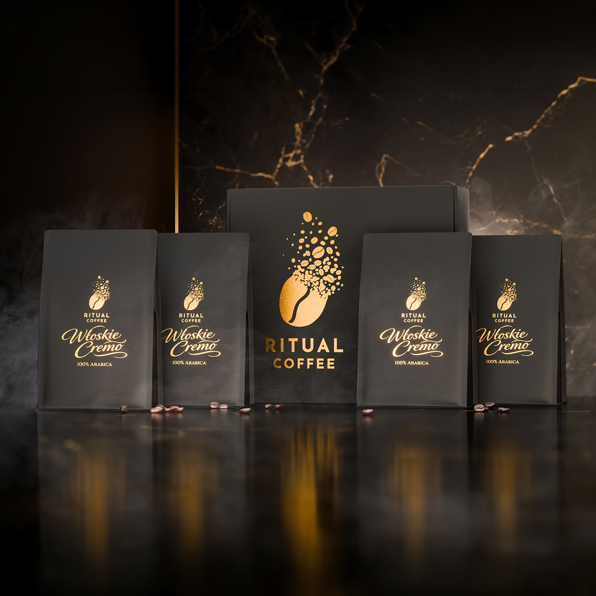ritual-coffee-zestaw-4x250g-wloskie-cremo zestaw kaw ziarnistych 3x1kg