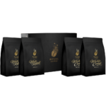 Kawa Ziarnista 1 kg 100% Arabica – Świeżo Palona | Włoski Rytuał & Włoskie Cremo (4×250 g)! - obrazek 2