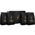 Kawa Ziarnista 1 kg 100% Arabica – Świeżo Palona | Włoski Rytuał (4×250 g)