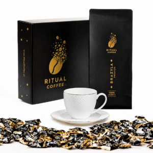 kawa Brazylia 1kg zestaw prezentowy