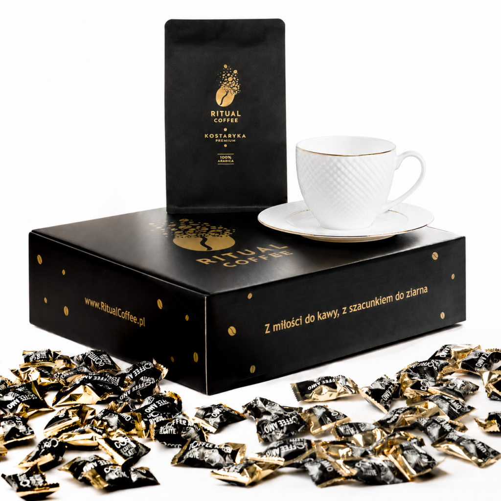 kawa Kostaryka 250g zestaw prezentowy